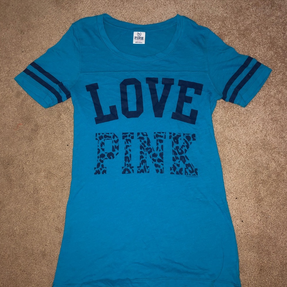 Bright Blue Victoria’s Secret PINK top - size M